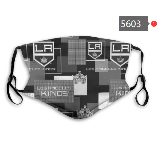 2020 NHL Los Angeles Kings Dust mask with filter->nhl dust mask->Sports Accessory
